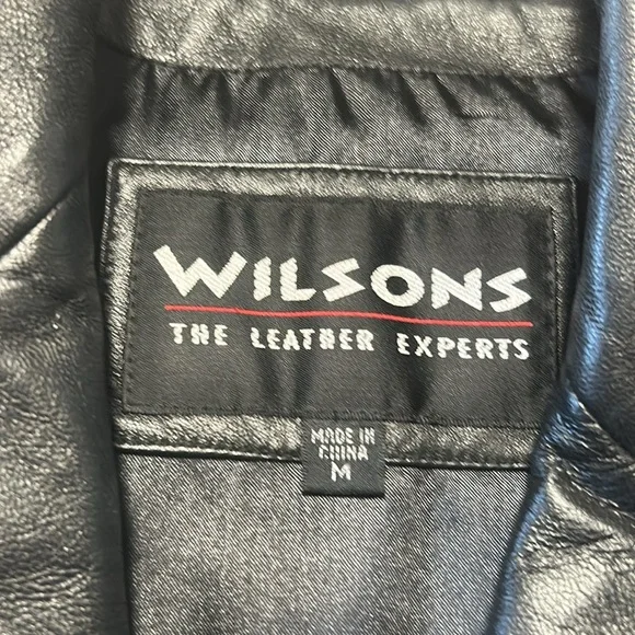 Wilson’s Leather Blazer Style Jacket - Picture 5 of 5